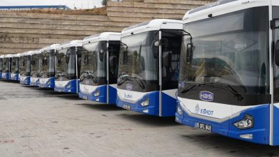 İzmir Büyükşehir Belediyesi kent içi toplu ulaşımı daha güvenli, konforlu,