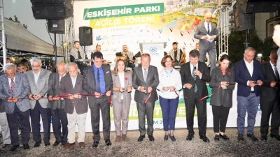 Eskişehir Büyükşehir Belediyesi tarafından Adıyaman’da yaptırılan Eskişehir Parkı, deprem sonrası