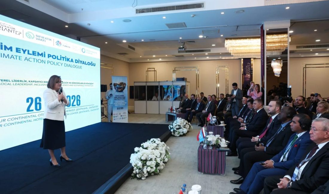 Gaziantep, Antalya’da düzenlenecek COP31 öncesinde yerel yönetimlerin iklim mücadelesindeki rolünü