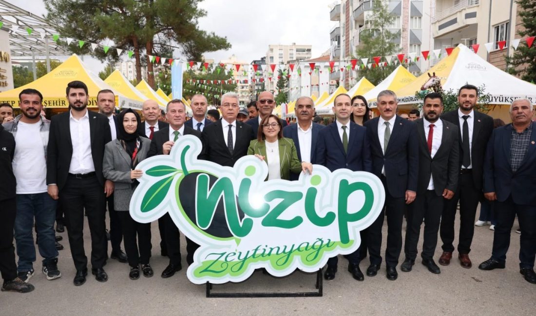 Gaziantep Büyükşehir Belediye Başkanı Fatma Şahin, 3. Nizip Zeytin Festivali’nde