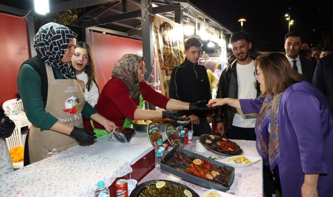 Gaziantep Büyükşehir Belediye Başkanı Fatma Şahin, GastroAntep’in kalbinin attığı Festival