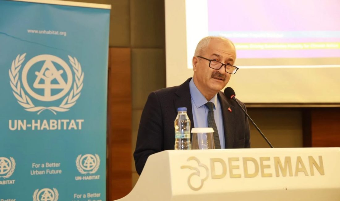 Gebze Belediye Başkanı Zinnur Büyükgöz, İstanbul’da düzenlenen “Kentlerin Geleceği: İklim