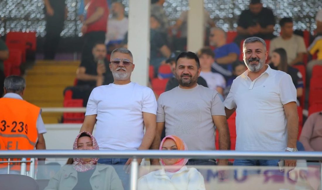 İş insanı Erhan Yıldız ve arkadaşları, Hacı Key’in davetiyle Gebzespor-Erbaaspor