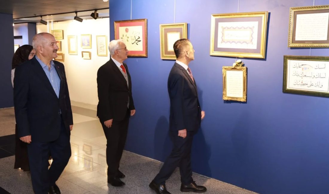 Gebze Belediyesi Meslek ve Sanat Eğitimi Kursları (GESMEK) kursiyerlerinin hazırladığı
