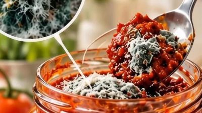 Gıda ve Kontrol Genel Müdürlüğü, salçanın üzerindeki küflü kısmın alınmasının
