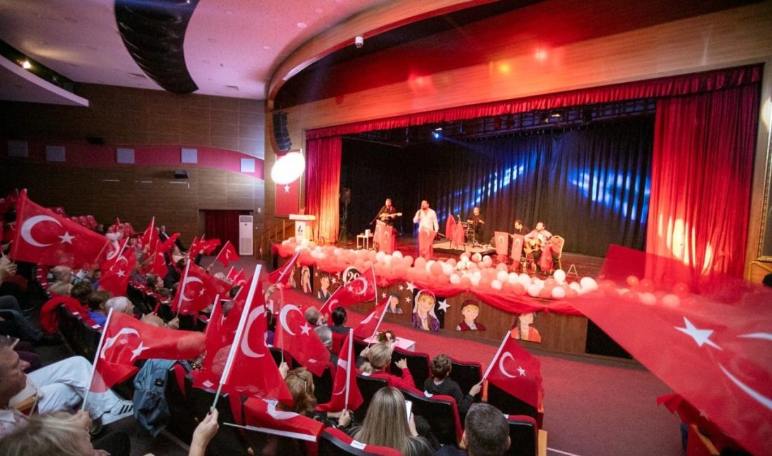 Güzelbahçe’de 29 Ekim Cumhuriyet Bayramı’nın 103. yıl dönümü, gün boyunca