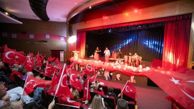 Güzelbahçe’de 29 Ekim Cumhuriyet Bayramı’nın 103. yıl dönümü, gün boyunca