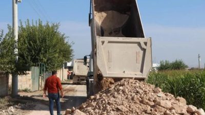 Şanlıurfa Büyükşehir Belediyesi, Harran ilçesinde 8 mahalleyi kapsayan 10 kilometrelik