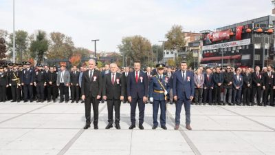 Bursa'nın İnegöl ilçesinde 29 Ekim Cumhuriyet Bayramı’nın 103. yıldönümü kutlamaları,