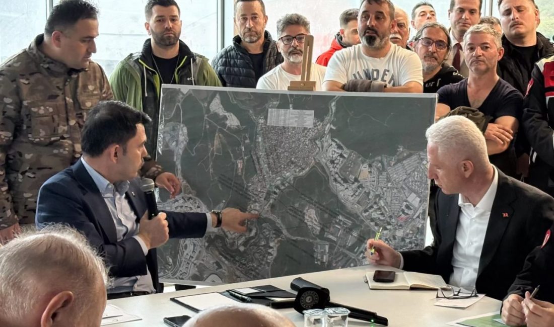 İstanbul’un Sarıyer ilçesine bağlı Ayazağa’da etkili olan sağanak yağışın ardından