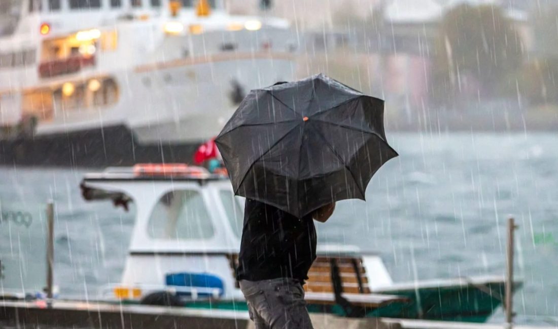 İstanbul Valiliği, Marmara Bölgesi’nde etkili olan yağışların kısa süreliğine etkisini
