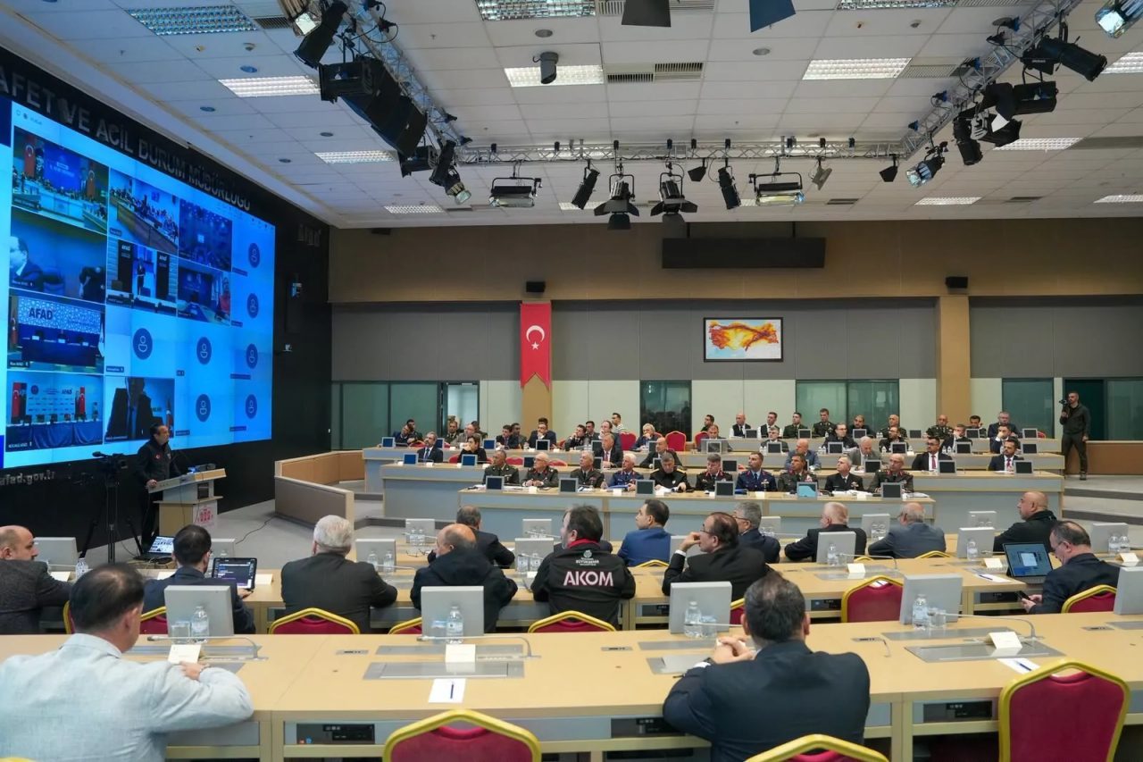 İstanbul Valisi Davut Gül başkanlığında gerçekleştirilen 2026 Ulusal Düzey Afet