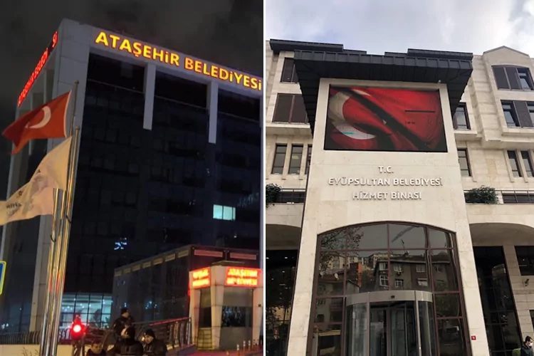 Eyüpsultan Belediye Başkanı Mithat Bülent Özmen ile Ataşehir Belediye Başkan