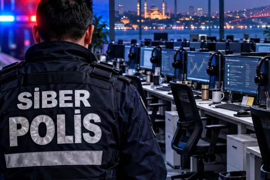İstanbul’da uluslararası yatırım dolandırıcılığı şebekesine yönelik operasyonda, suç faaliyetlerinin yürütüldüğü