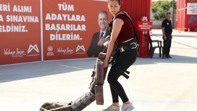 Mersin Büyükşehir Belediyesi İtfaiye Dairesi Başkanlığı bünyesinde istihdam edilecek 50