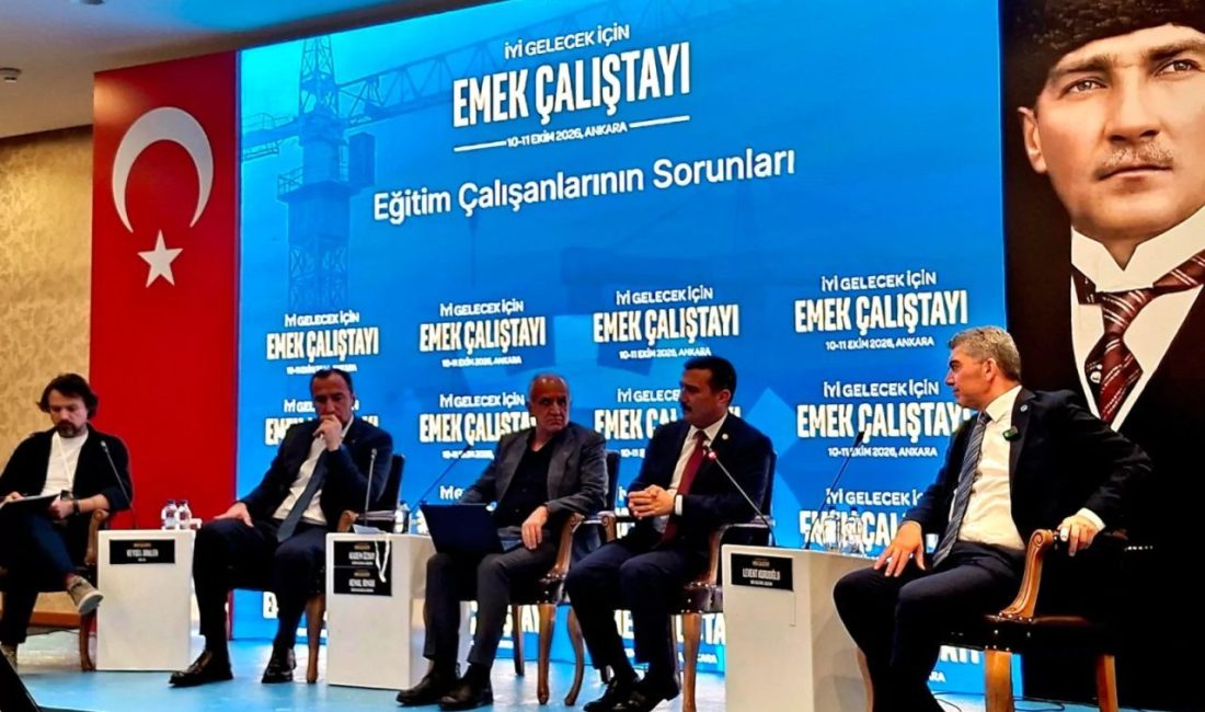 İYİ Parti tarafından Ankara’da düzenlenen “İyi Gelecek İçin Emek Çalıştayı”,