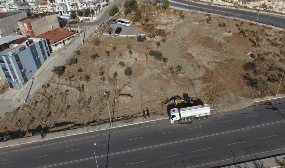 İzmir Büyükşehir Belediyesi, Buca Adatepe Mahallesi’nde yaklaşık 5 dönümlük alanda