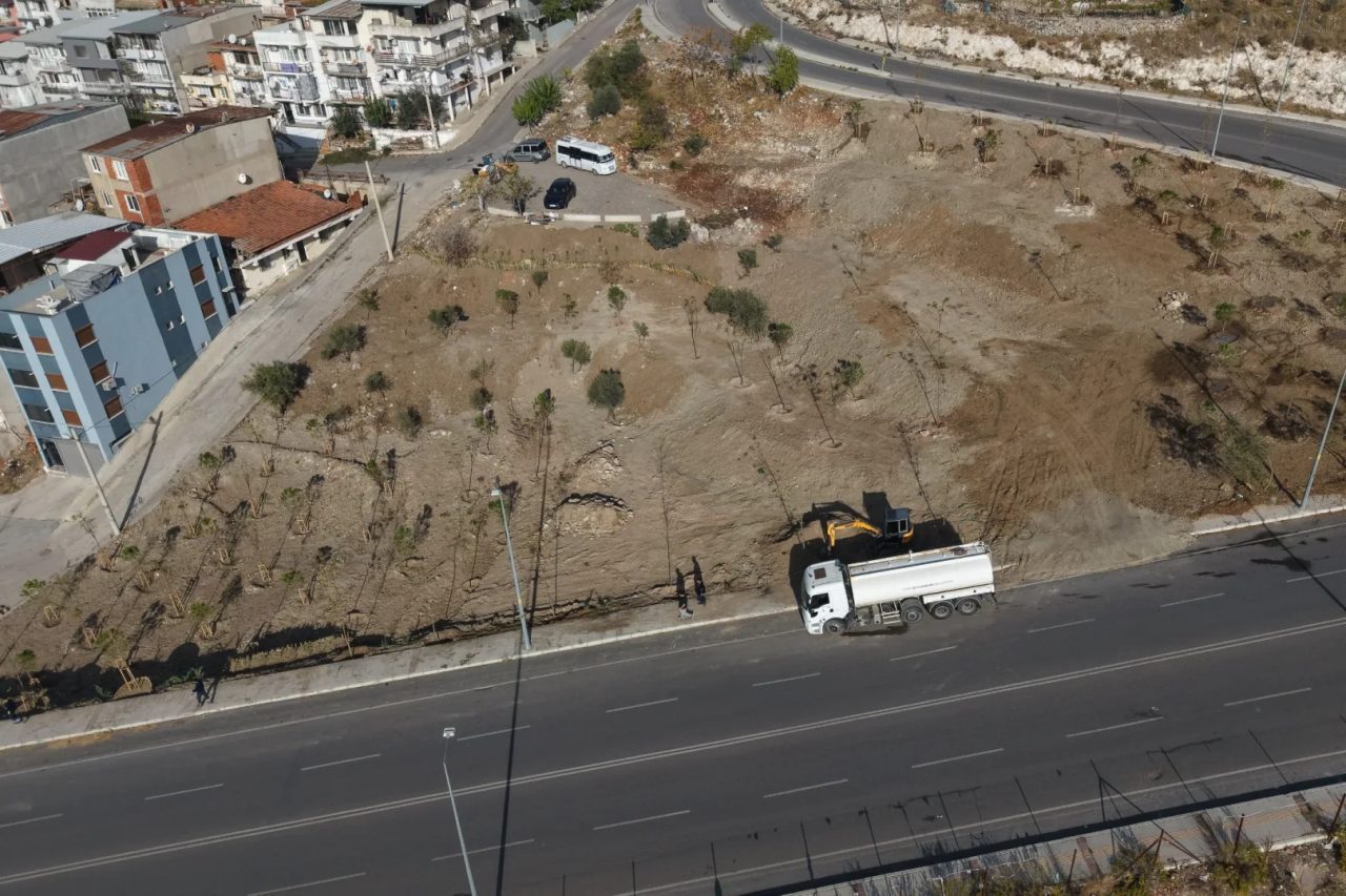 İzmir Büyükşehir Belediyesi, Buca Adatepe Mahallesi’nde yaklaşık 5 dönümlük alanda