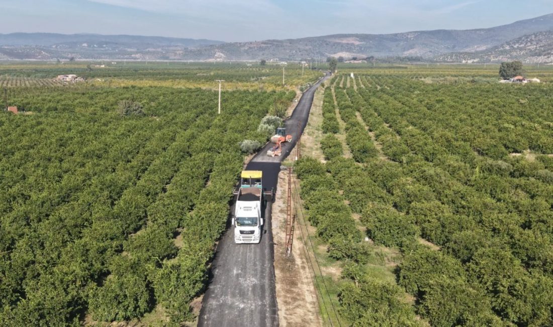 İzmir Büyükşehir Belediyesi, Selçuk’ta kırsal mahallelere ulaşımı kolaylaştırmak için Zeytinköy