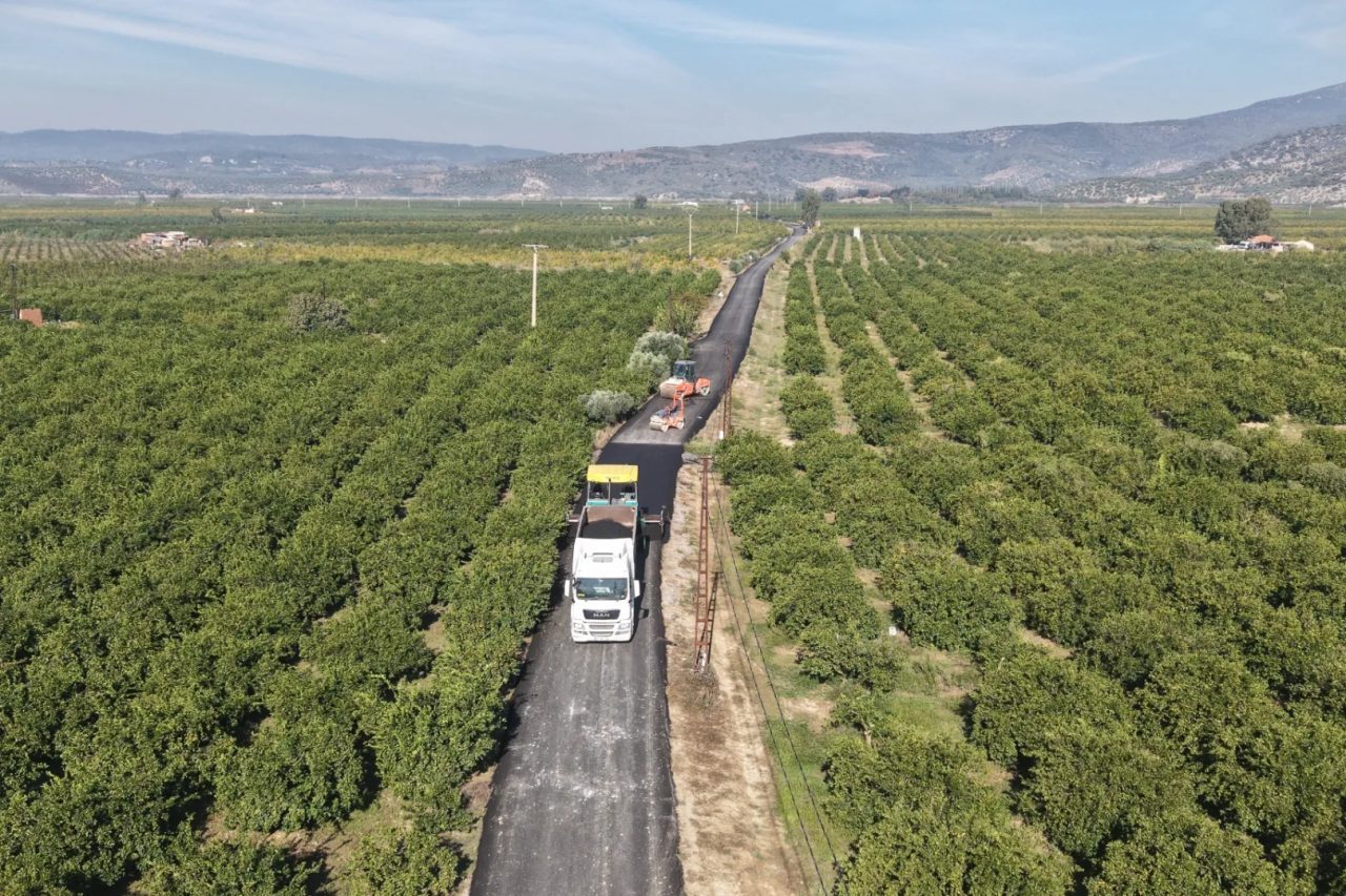İzmir Büyükşehir Belediyesi, Selçuk’ta kırsal mahallelere ulaşımı kolaylaştırmak için Zeytinköy