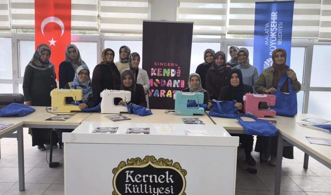 Malatya Büyükşehir Belediyesi'nin üç farklı eğitim merkezinde düzenlediği Singer Workshop