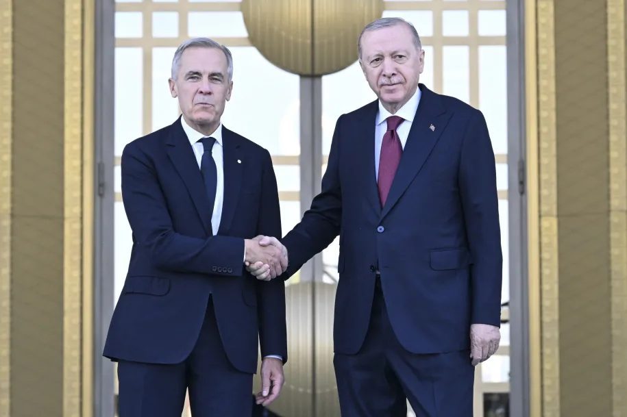 Cumhurbaşkanı Recep Tayyip Erdoğan, Türkiye'yi ziyaret eden Kanada Başbakanı Mark