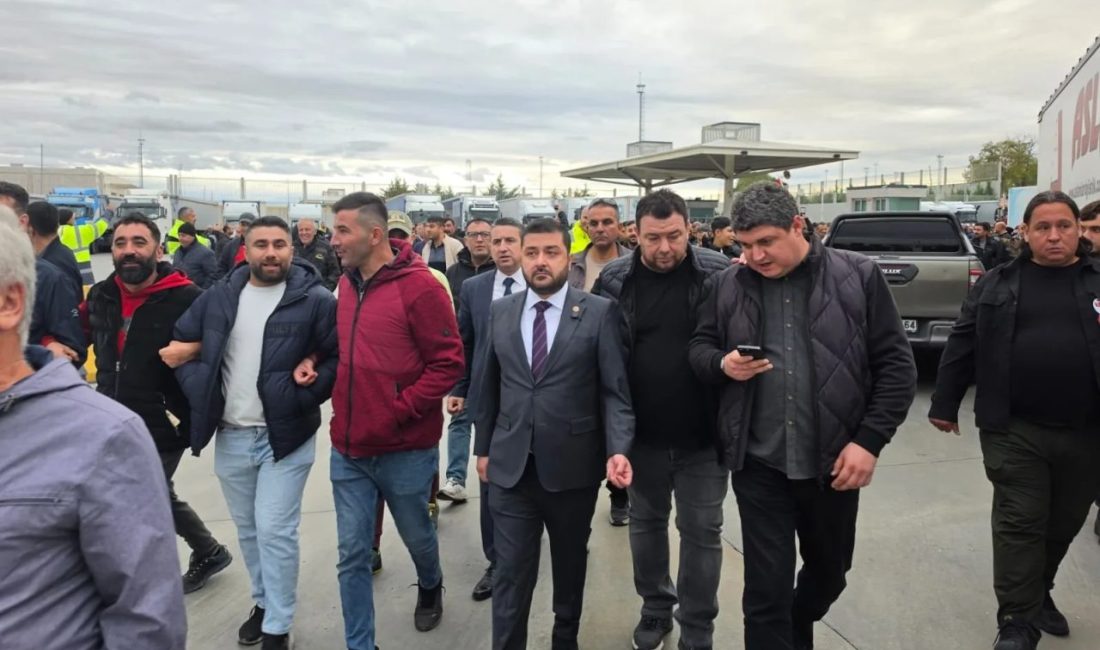 Schengen vizesi nedeniyle Avrupa’ya yük taşımakta zorlanan ve Kapıkule Sınır