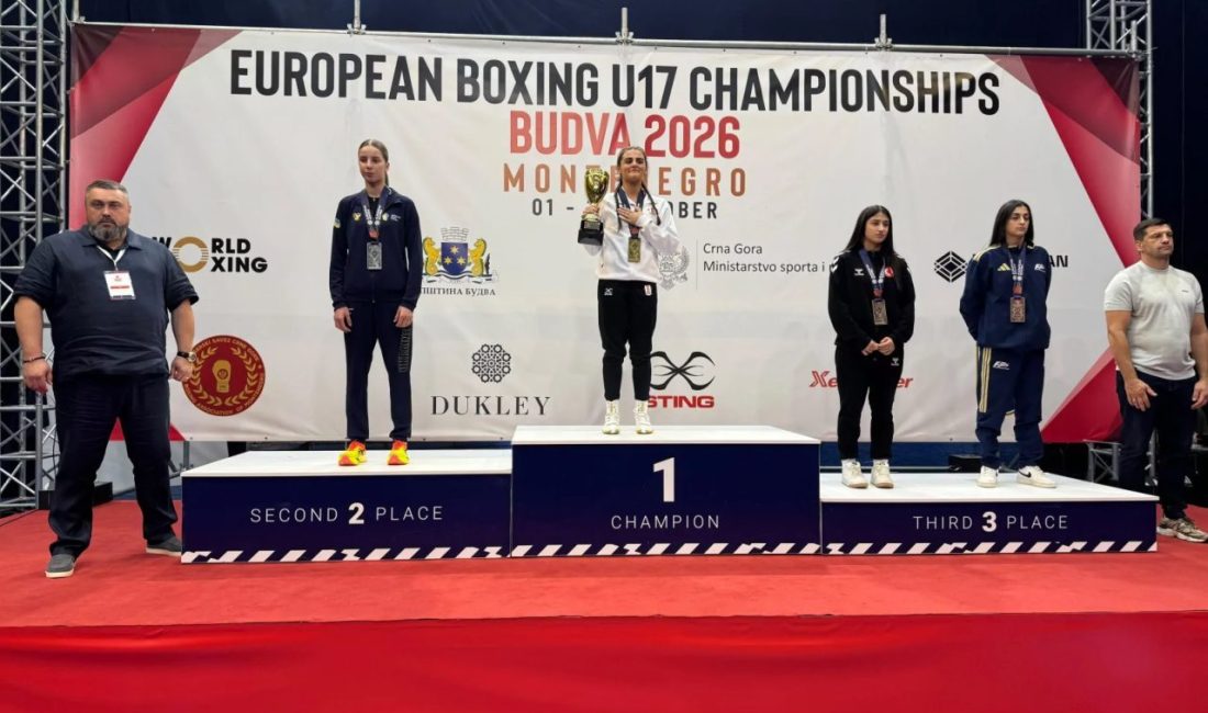 Bursa Büyükşehir Belediyespor Kulübü sporcusu Sudem Temuçin, Karadağ’da gerçekleştirilen Yıldızlar