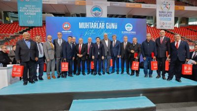 Kayseri Büyükşehir Belediye Başkanı Dr. Memduh Büyükkılıç, Muhtarlar Günü dolayısıyla