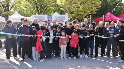 Kayseri Melikgazi Belediyesi’nin Gürpınar Mahallesi’ne kazandırdığı “Deringöz Parkı ve Havuzu”nun