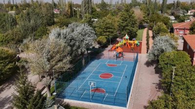 Kayseri Melikgazi Belediyesi, Gürpınar Mahallesi’nde yenilediği Deringöz Parkı ve Yüzme