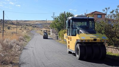 Kayseri Talas Belediyesi, kırsal mahallelerde ulaşım konforunu artırmak için çalışmalarını