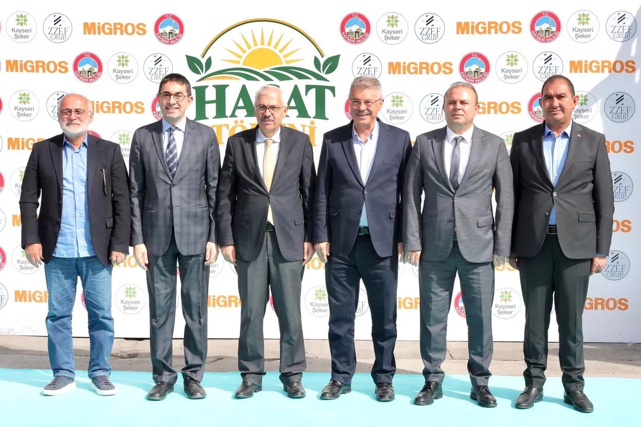Kayseri'de yerli yeşil mercimekle başlayan yerel üretim modeli; şeker, patates,