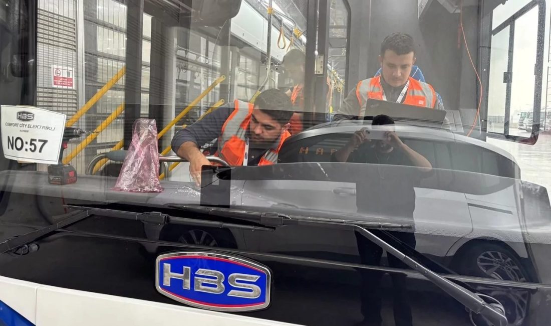 Kayseri Büyükşehir Belediyesi Ulaşım A.Ş.’nin filosuna kazandırılan 12 metrelik 12
