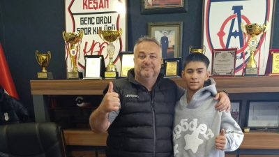 Edirne'de Keşan Genç Ordu Spor Kulübü’nün altyapısında yetişen Hasan Ege