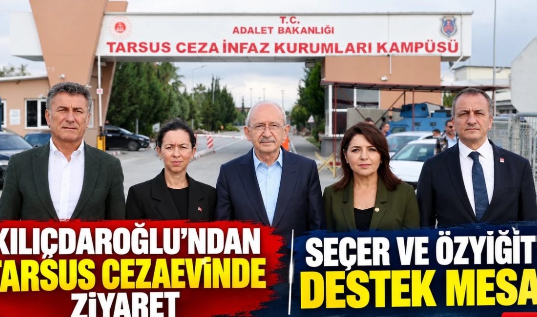 Kemal Kılıçdaroğlu, Tarsus Cezaevi’nde tutuklu bulunan Vahap Seçer ve Abdullah