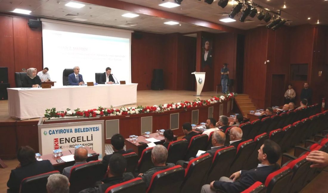 Kocaeli Çayırova Belediyesi Ekim Ayı Olağan Meclis Toplantısı 2. Birleşimi,