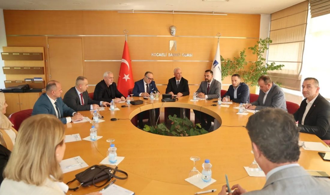 Kosova’nın Dragash Belediye Başkanı Behxhet Xheladini başkanlığındaki heyet, Kocaeli Büyükşehir