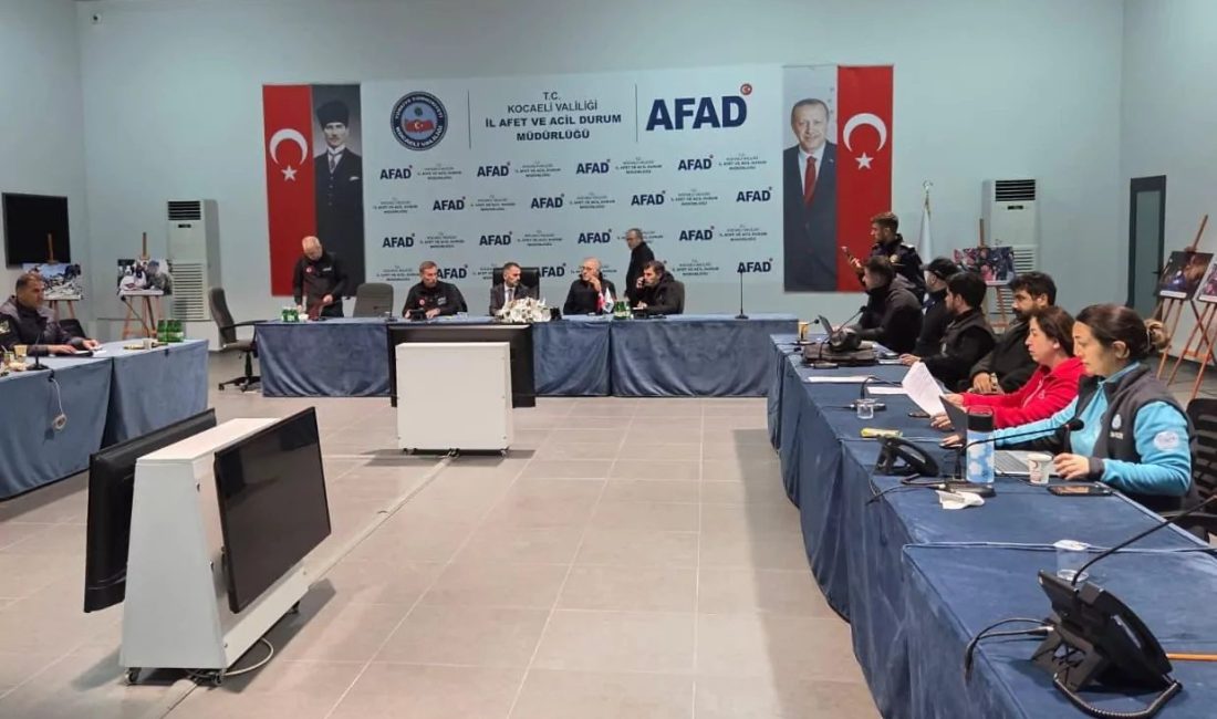 Kocaeli Valiliği, kent genelinde dünden bu yana etkili olan sağanak