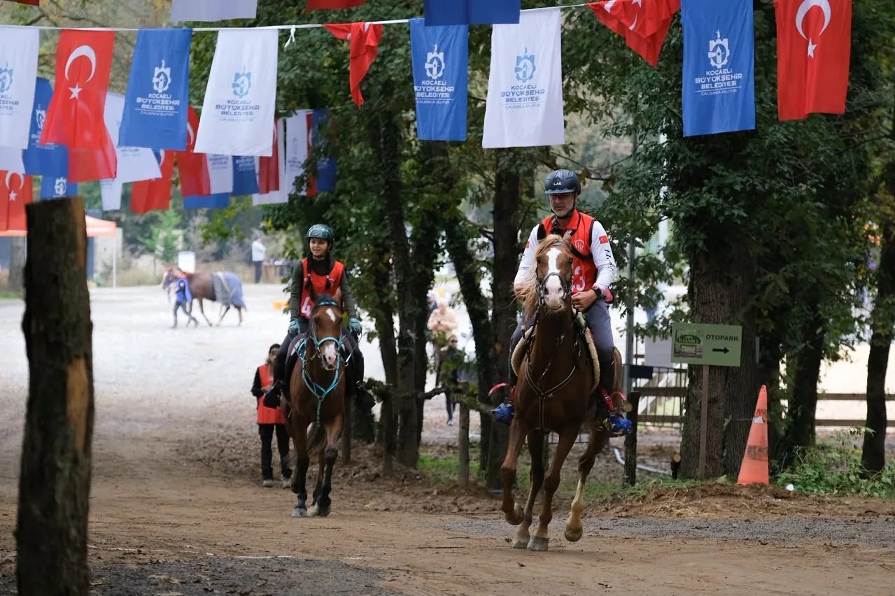 Sporun başkenti Kocaeli, ulusal ve uluslararası atlı dayanıklılık yarışlarına ev