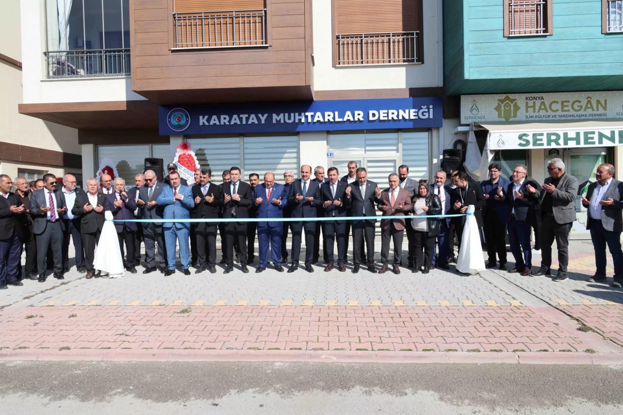 Konya Karatay Belediyesi, kentsel yenileme çalışmaları kapsamına alınan mevcut dernek