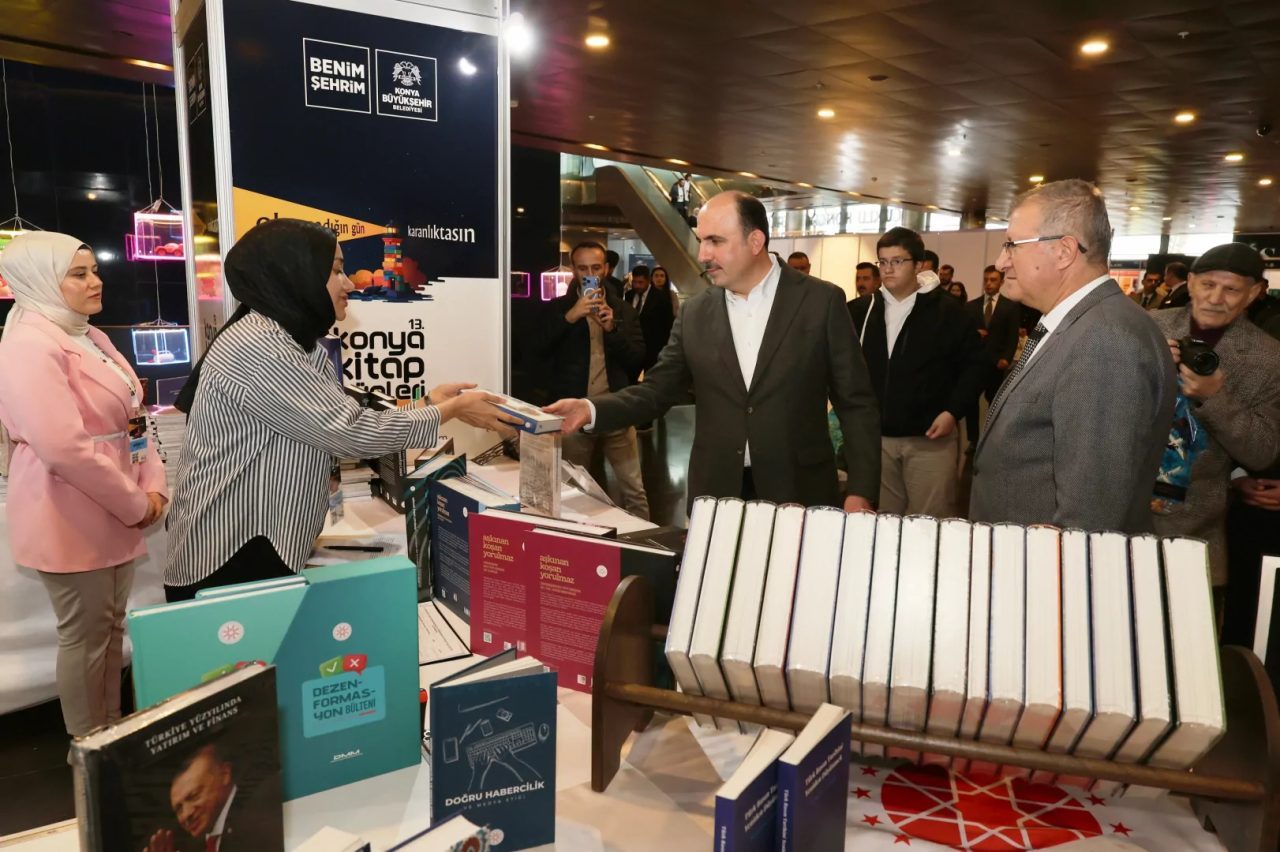 Konya Büyükşehir Belediyesi tarafından bu yıl 13’üncüsü düzenlenen Konya Kitap