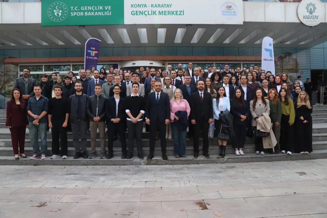 Konya Çalışma ve İş Kurumu İl Müdürlüğü tarafından düzenlenen “Gençlerin