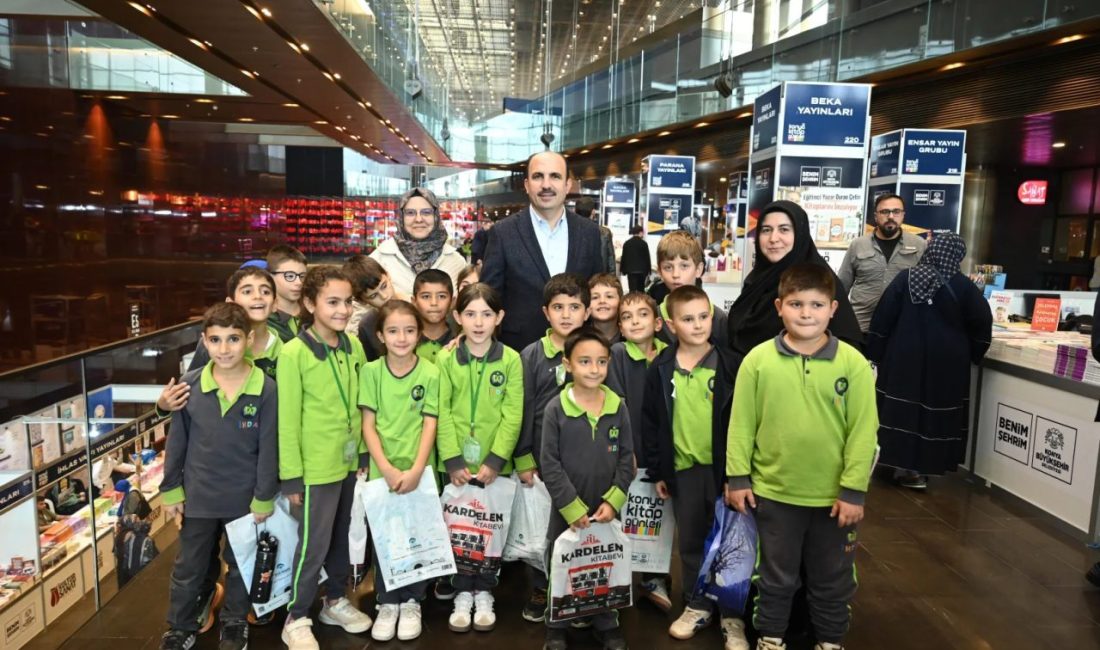 Konya Büyükşehir Belediye Başkanı Uğur İbrahim Altay, büyük bir coşkuyla