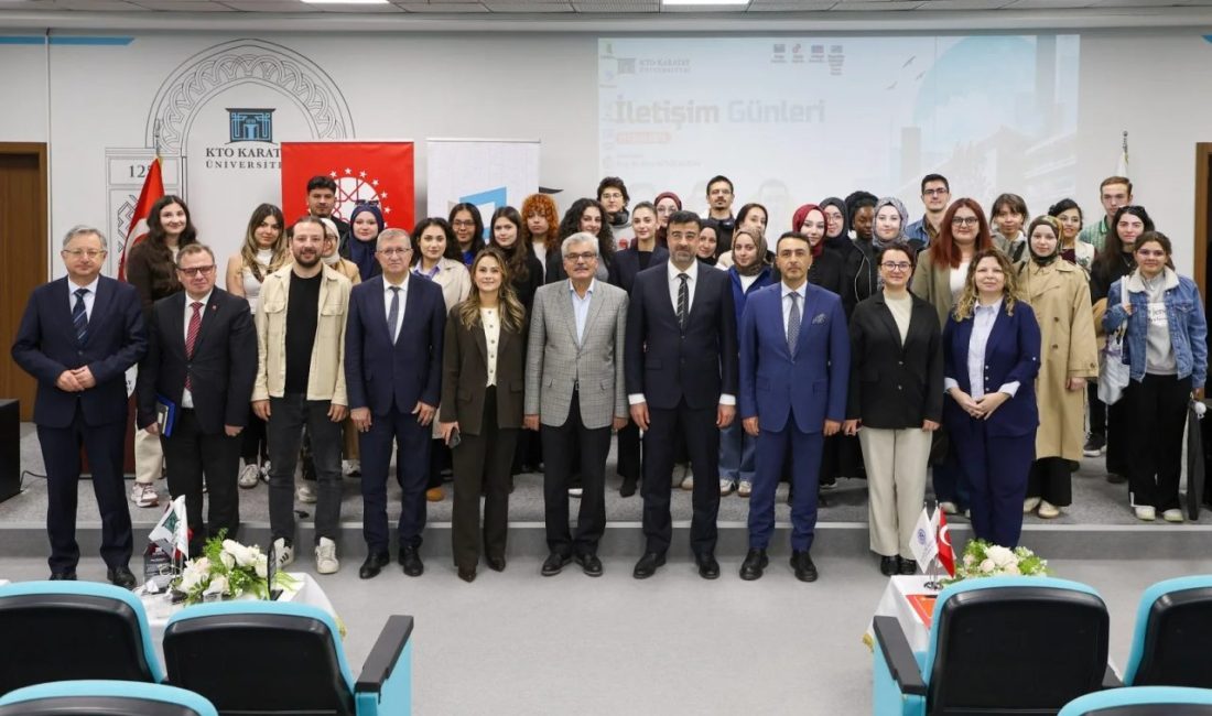 KTO Karatay Üniversitesi’nde düzenlenen “İletişim Günleri 2026” panelinde kamu iletişimi,