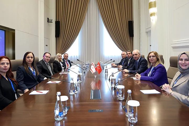 TBMM Başkanı Numan Kurtulmuş, Bişkek’te KKTC Cumhuriyet Meclisi Başkanı Ziya