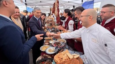 Kütahya Belediyesi, 8. Afyon Gastronomi Festivali’nde coğrafi işaretli yöresel ürünlerini