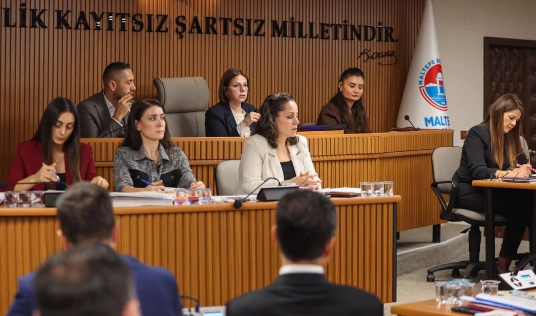 Maltepe Belediye Meclisi’nin ekim ayı ikinci birleşiminde 2027 yılı bütçesi