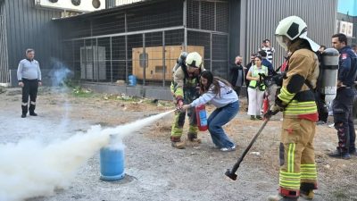 Manisa Büyükşehir Belediyesi, çalışanlarının iş sağlığı ve güvenliği konusunda bilinçlenmesi