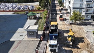 Manisa Büyükşehir Belediyesi, Kırkağaç ilçesi Şair Eşref Mahallesi 79. Sokak’ta